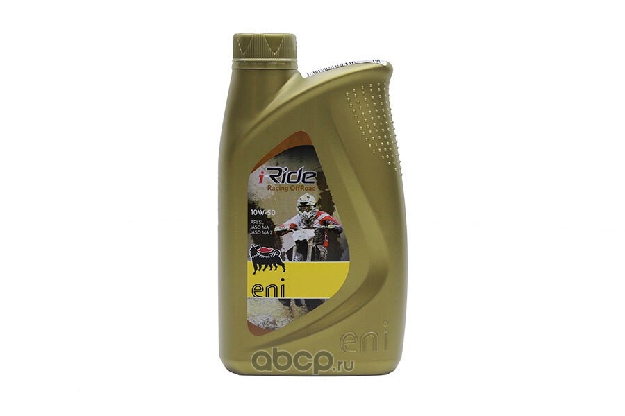 ENI i-Ride racing OffRoad 10W-50 1л. Полностью синтетическое моторное масло API SL JASO MA, MA2