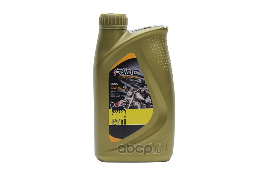 ENI i-Ride moto 10w-40 1л. Полусинтетическое моторное масло API SL JASO MA, MA2