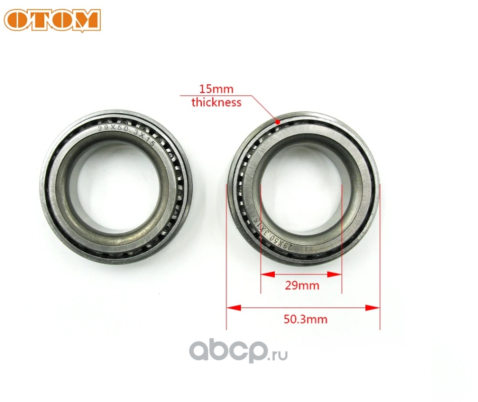 Подшипники рулевой колонки KTM, Husqvarna, GasGas, Beta, Husaberg (22-1026)