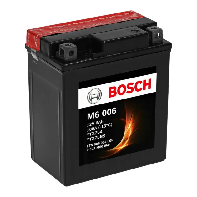 Аккумулятор YTX7L-4  YTX7L-BS 6 100 Y5 12 - 114 71 131 Bosch 0092M60060