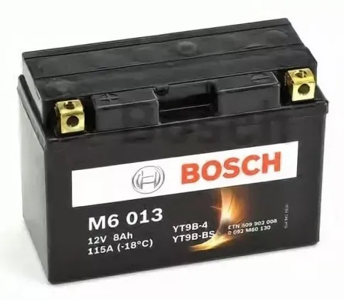 Аккумулятор YT9B-4  YT9B-BS 8 115 Y11 21 - 149 70 105 Bosch 0092M60130