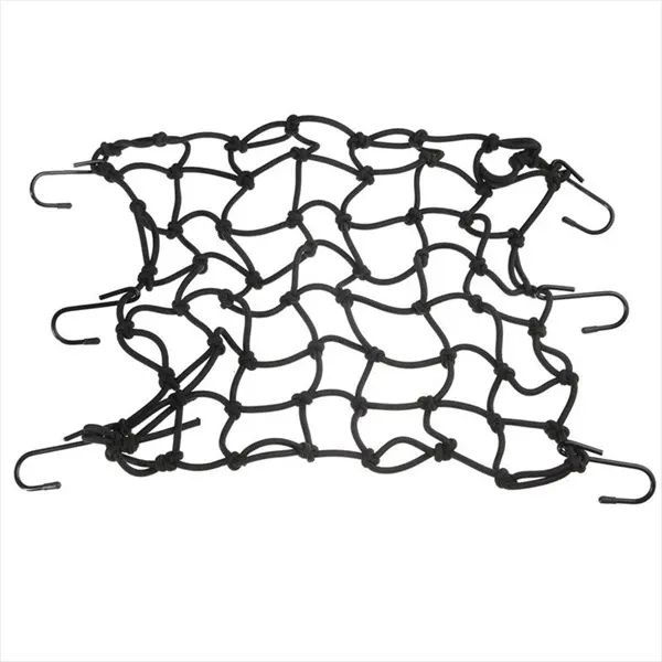 Сетка багажная черная металлический крючок 40x40 Rexwear 015490