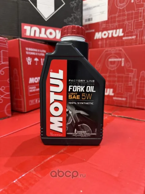 Масло вилочное и амортизаторное Fork Oil FL Light 5W 1 л MOTUL 105924