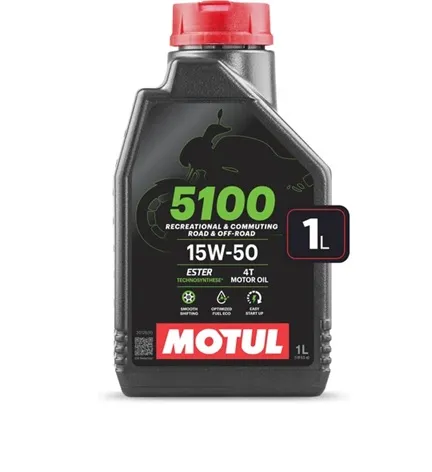 Моторное масло 5100 4T 15W50 1L MOTUL 112860