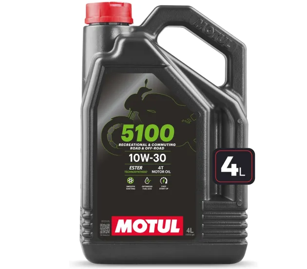 Моторное масло 5100 4T 10W30 4L MOTUL 113177