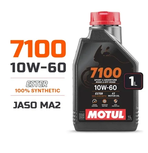 Моторное масло 7100 4T  10W60 1L MOTUL 113201