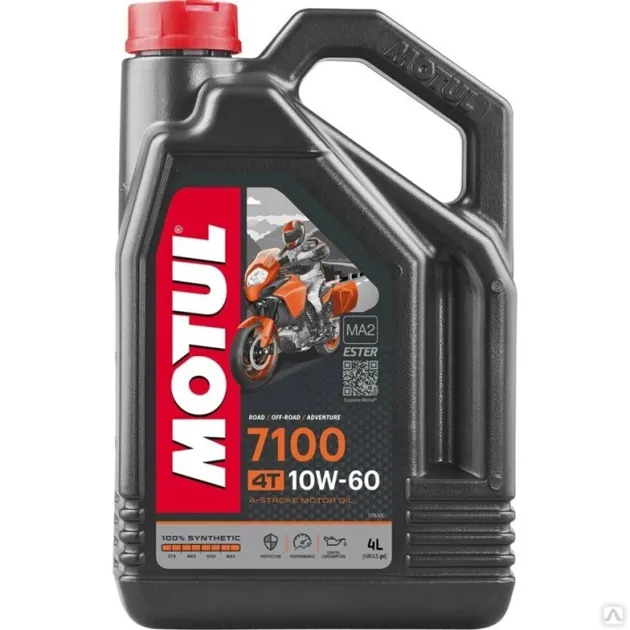 Моторное масло 7100 4T  10W60 4L MOTUL 113206