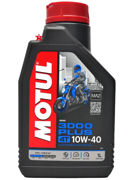 Моторное масло 3000 PLUS 4T 10w40 1L MOTUL 114411