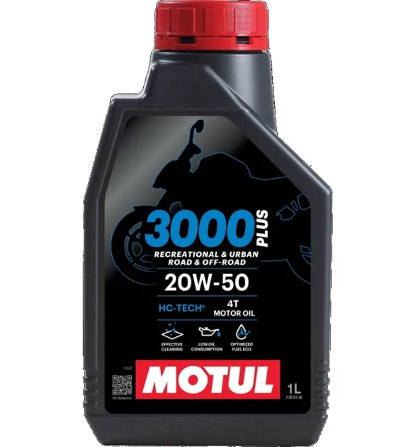 Моторное масло 3000 PLUS 4T 20W50 1L MOTUL 114412