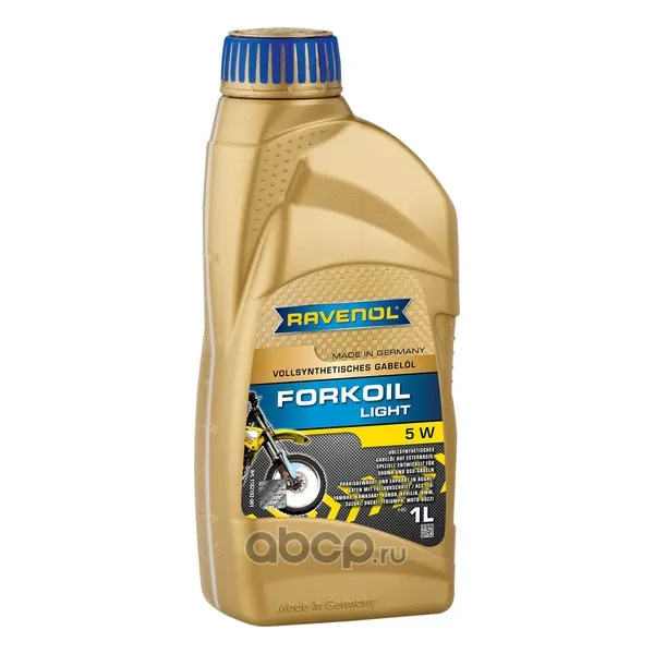 Вилочное масло RAVENOL Forkoil Light 5W, 1 литр 1182102001