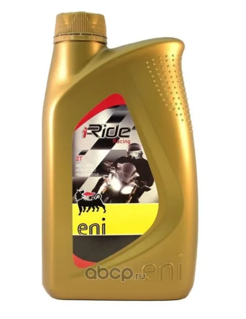 ENI i-Ride racing 2T 1л. Полностью синтетическое моторное масло ISO-L-EGD JASO FCFD HUSQVARNA
