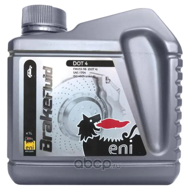 Тормозная жидкость 250мл - DOT4, ISO 492505 (CLASS 04) Eni 165577