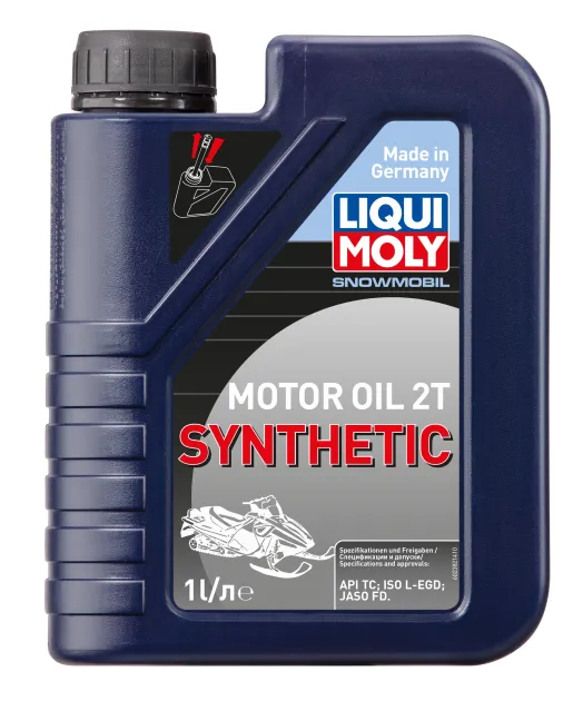 SNOWMOBIL M.OIL SYNTH. 2T (1л) синтет.моторное маслодля 2-тактных снегоходов LIQUI MOLY 2382