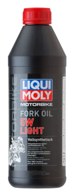 Синтетическое Масло для вилок и амортизаторов Motorbike Fork Oil Light 5W LIQUI MOLY 2716