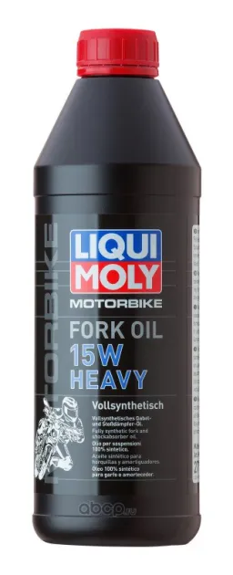 Синтетическое масло для вилок и амортизаторов Motorbike Fork Oil Heavy 15W LIQUI MOLY 2717