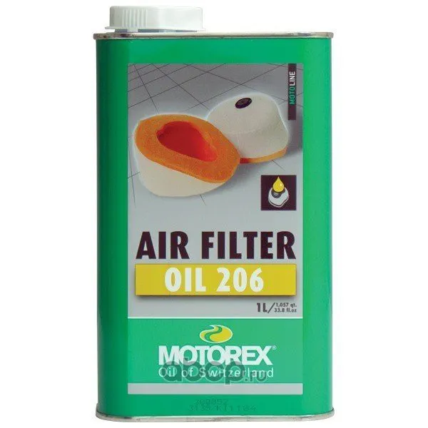 Масло для воздушного фильтра Air Filter Oil 206 1 л Motorex 300052
