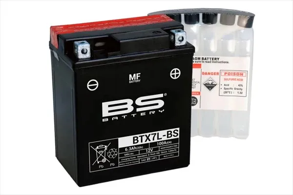 Аккумулятор BTX7L-BSYTX7L-BS BS Battery 300620