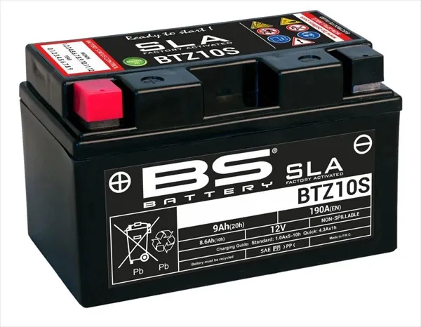 Аккумулятор BTZ10SYTZ10S SLA BS Battery 300636