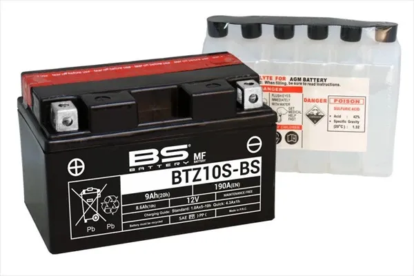 Аккумулятор BTZ10S-BSYTZ10S-BS BS Battery 300696