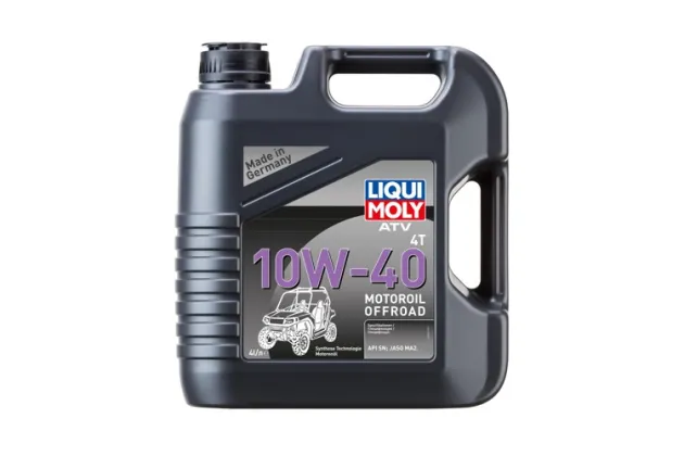 ATV 4T MOTOROIL 10W40 (4л) полусинтет.моторное маслодля 4-тактных ATV LIQUI MOLY 3014