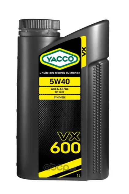 YACCO MVX SCOOT 4 SYNTH 5W40 Масло моторное 100% cинтетическое 302925