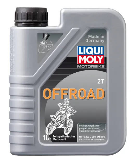 MOTORBIKE 2T OFFROAD (1 л) полусинтет.моторное маслодля 2х тактных мотоциклов LIQUI MOLY 3065