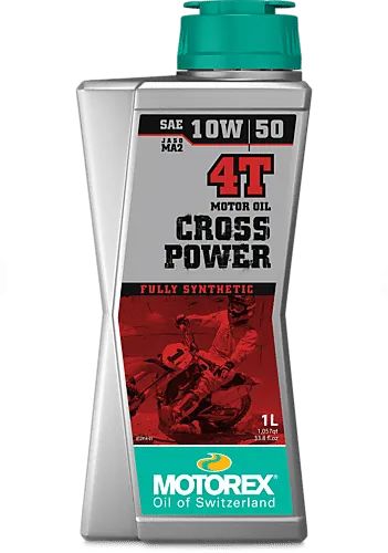Масло моторное Motorex 4T CROSS POWER 10W 50 1L 308241