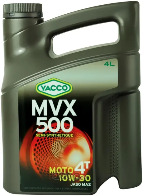 YACCO MVX 1000 4T 10W30 Масло моторное 100% cинтетическое 332328