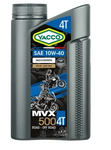 YACCO MVX 500 4T 10W40 Масло моторное полуcинтетическое 332425