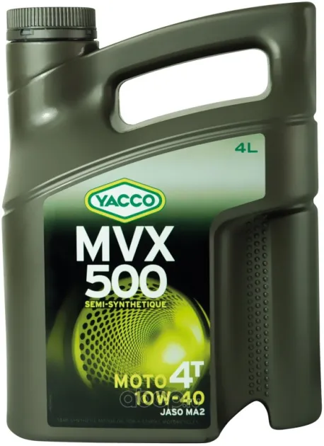 YACCO MVX 500 4T 10W40 Масло моторное полуcинтетическое 332428