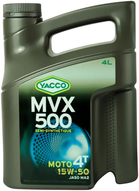 YACCO MVX 500 4T 15W50 Масло моторное полуcинтетическое 332528