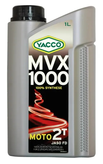 YACCO MVX 1000 2T Масло моторное 100% cинтетическое 333225