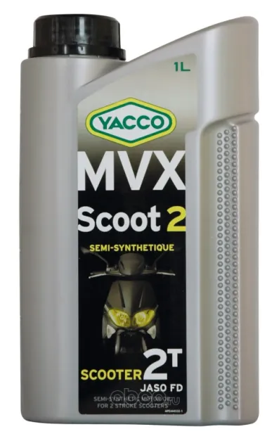 YACCO MVX SCOOT 2  Масло моторное полуcинтетическое 333825