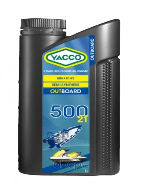 YACCO MVX 500 2T Масло моторное полуcинтетическое