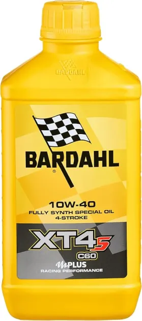 Масло моторное BARDAHL XT4S С60 10W40 API SN  JASO MA - MA2 20x1L 357041