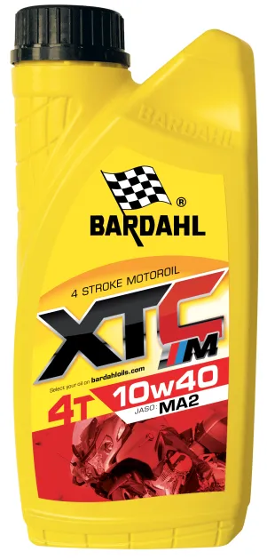 Масло моторное BARDAHL XTC-M 10W40 API SN  SM  SL  SJ  SH  SG, JASO MA2 12x1L 35921