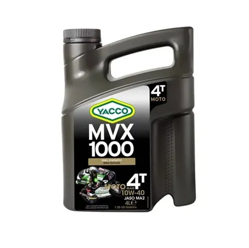 YACCO MVX 1000 4T 10W40 Масло моторное 100% cинтетическое 407128