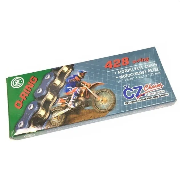Цепь для мотоцикла CZ Chains 428 OR - 118 звеньев (O-Ring) 428OR118