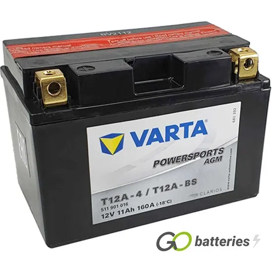 Аккумулятор YT12A-4  YT12A-BS 11 160 Y5 21 - 150 88 105 Varta 511901014
