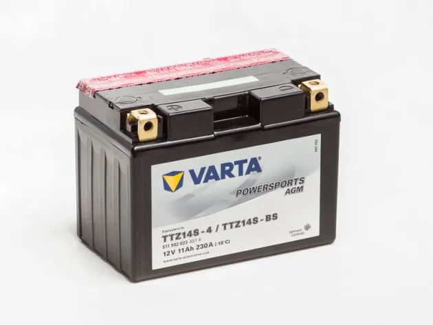 Аккумулятор TTZ14S-4  TTZ14S-BS 11 230 Y11 21 - 150 87 110 Varta 511902023