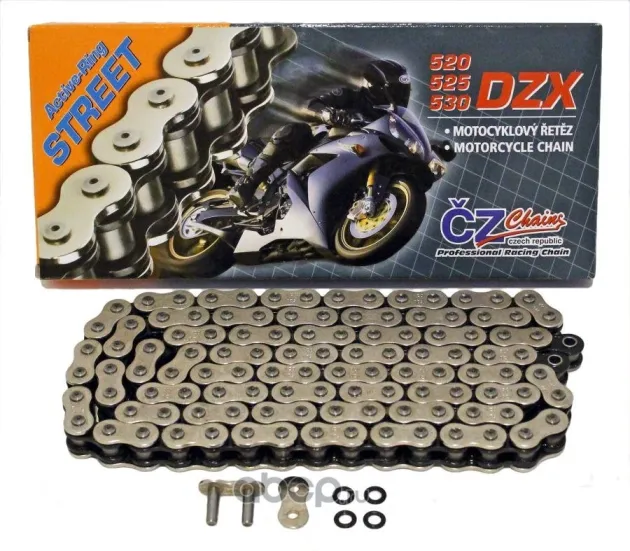 Цепь для мотоцикла CZ Chains 530 DZX - 114 (Active-Ring) 530DZX114