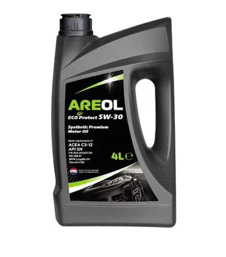 AREOL ECO Protect 5W-30 (4L) масло моторное! синт. ACEA C3, API SN, VW 504.00507.00, MB 229.51 5W30AR019