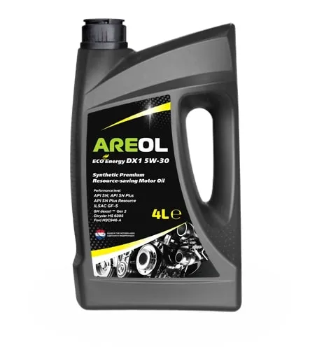 AREOL ECO Energy DX1 5W30 (4L) масло моторное! синт.API SNSN Plus, ILSAC GF-5, GM Dexos 1 Gen 2 5W30AR073