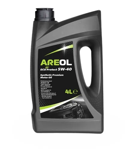 AREOL ECO Protect 5W40 (4L) масло моторн.! синт.ACEA C3,API SNCF,VW 505.00505.01,MB 229.51229.31 5W40AR061
