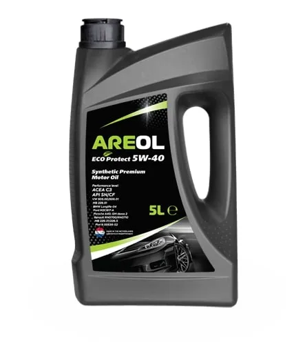 AREOL ECO Protect 5W40 (5L) масло моторное! синт.ACEA C3, API SNCF, VW 505.00505.01, MB 229.51 5W40AR062