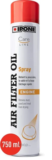 Масло для поролоновых фильтров Ipone AIR FILTER OIL 750 мл 800652