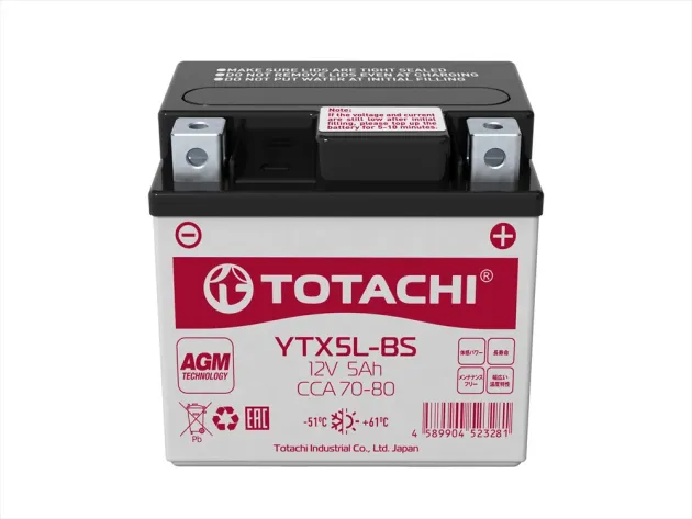 Аккумулятор BTX5L-BSYTX5L-BS TOTACHI 90005