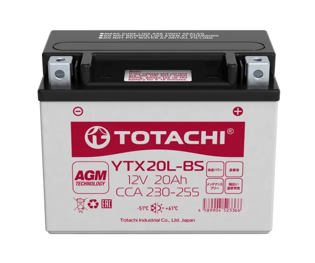 Аккумулятор BTX20L-BSYTX20L-BS TOTACHI 90020