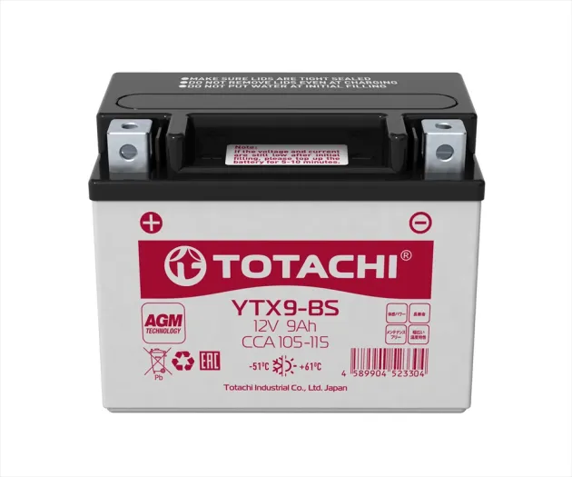 Аккумулятор BTX9-BSYTX9-BS TOTACHI 90029