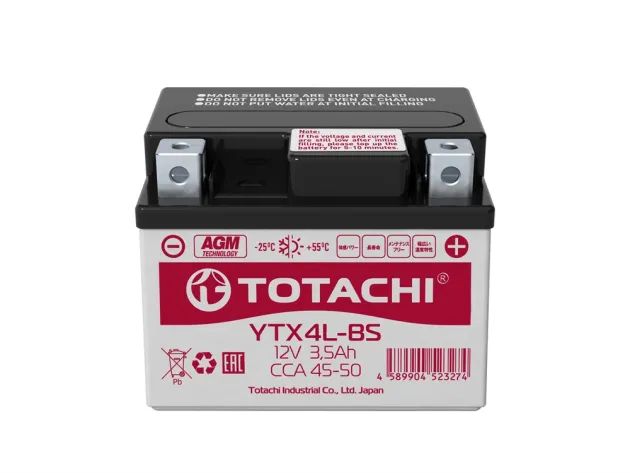 Аккумулятор BTX4L-BSYTX4L-BS TOTACHI 90035